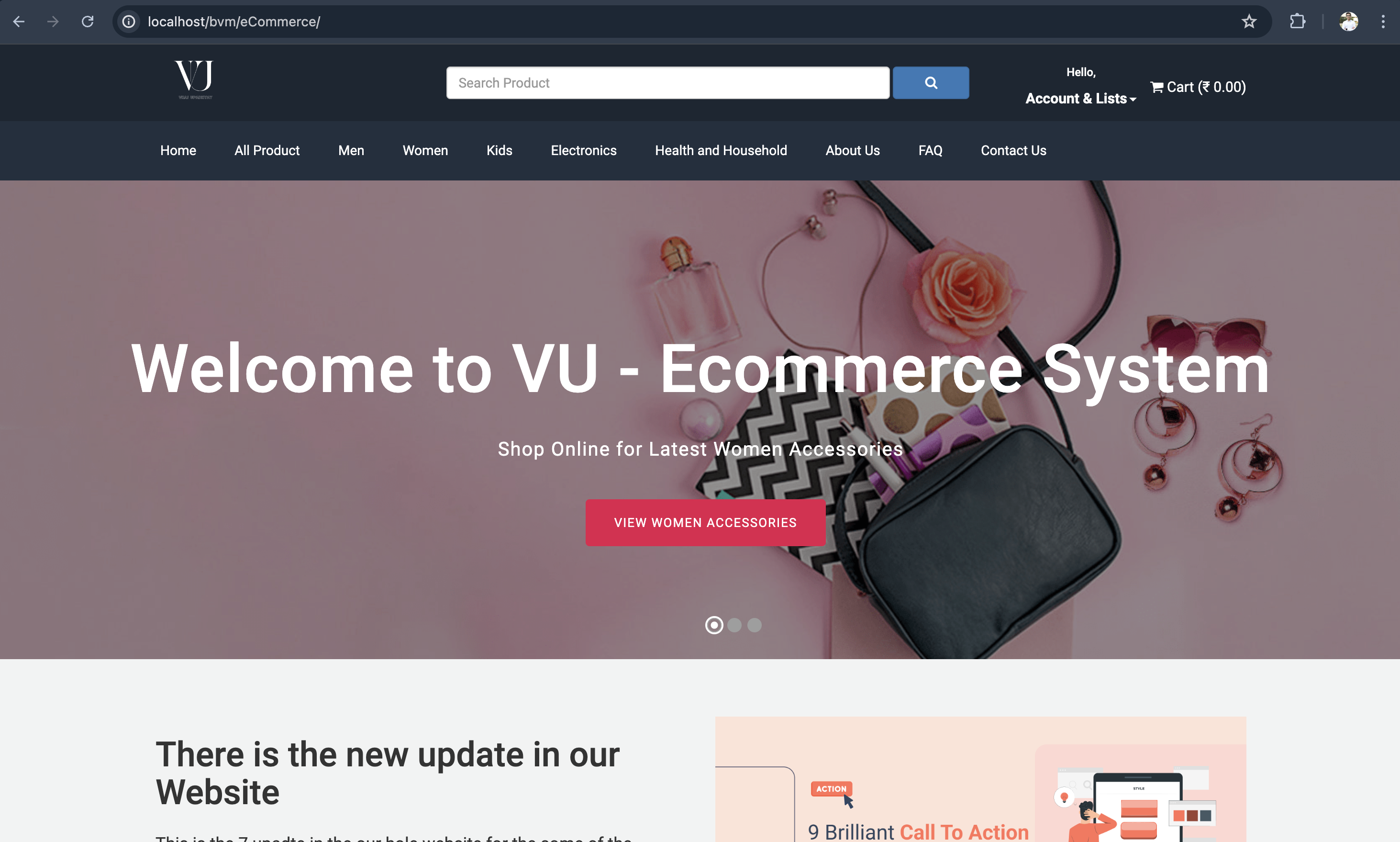 E-Commerce Website